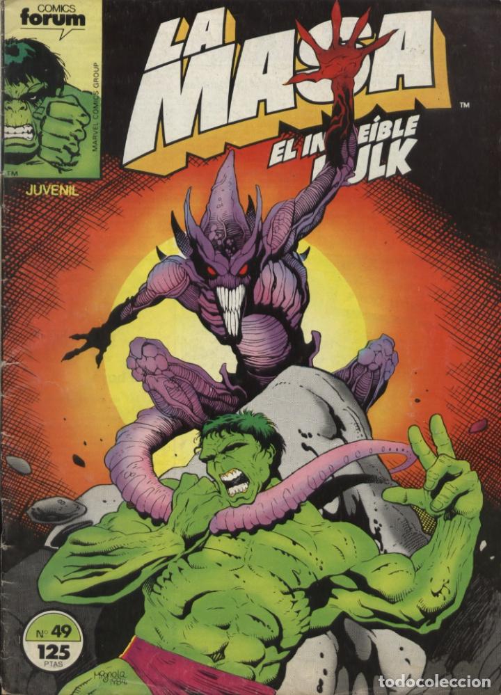 C&oacute;mics: Comic La masa, El increible Hulk, n&ordm; 49 - Forum - Foto 1