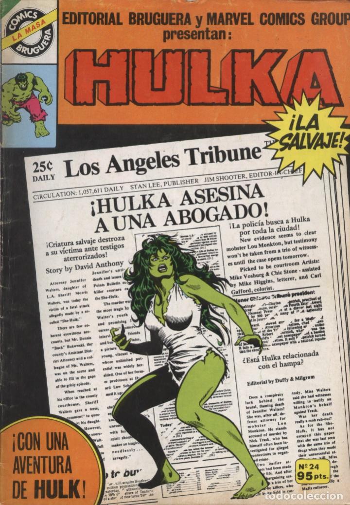 C&oacute;mics: Comic La masa, El increible Hulk, n&ordm; 24 - Bruguera - Foto 1