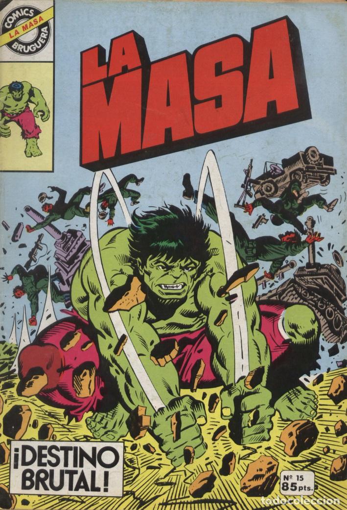 C&oacute;mics: Comic La masa, El increible Hulk, n&ordm; 15 - Bruguera - Foto 1