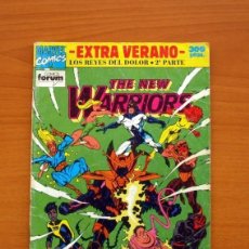 Cómics: THE NEW WARRIORS - EXTRA VERANO 1992, LOS REYES DEL DOLOR 2ª PARTE - COMICS FORUM. Lote 130159659