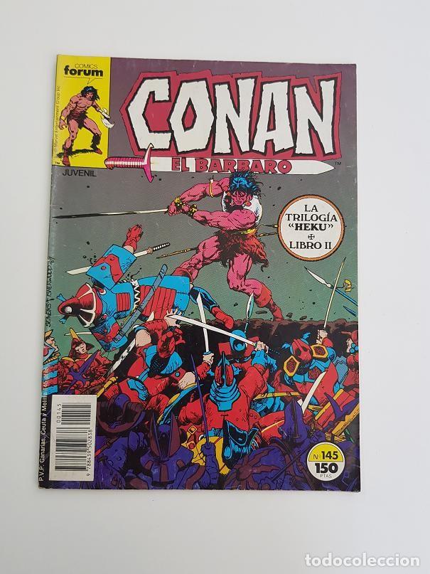 C&oacute;mics: CONAN,N&ordm; 145,FORUM,A&Ntilde;O 1989,BUEN ESTADO - Foto 1