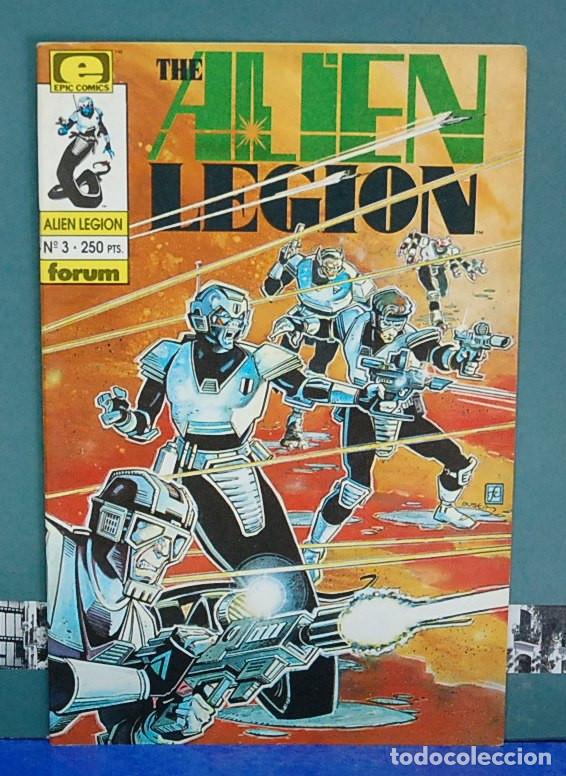 C&oacute;mics: The alien legion. Num. 3. Forum a&ntilde;o 1991