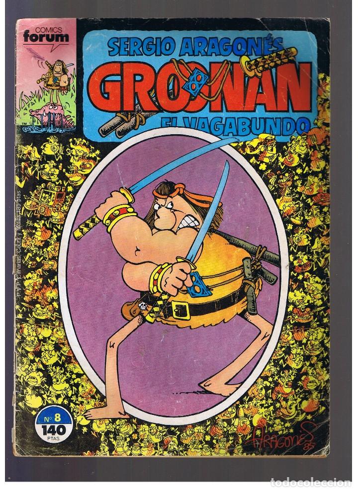 C&oacute;mics: Comic Forum - GROONAN EL VAGABUNDO SERGIO ARAGON&Eacute;S n&ordm; 8 - Foto 1
