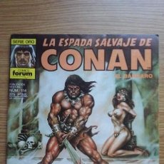 Cómics: LA ESPADA SALVAJE DE CONAN EL BÁRBARO. SERIE ORO. COMICS FORUM. N° 114