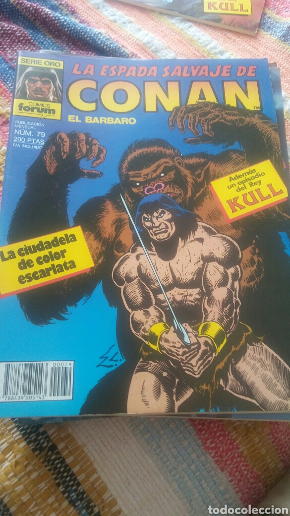 C&oacute;mics: La espada salvaje de Conan primera ediccion numero 79 - Foto 1