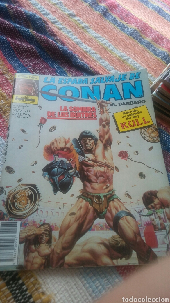 C&oacute;mics: La espada salvaje de Conan numero 83 primera ediccion - Foto 1