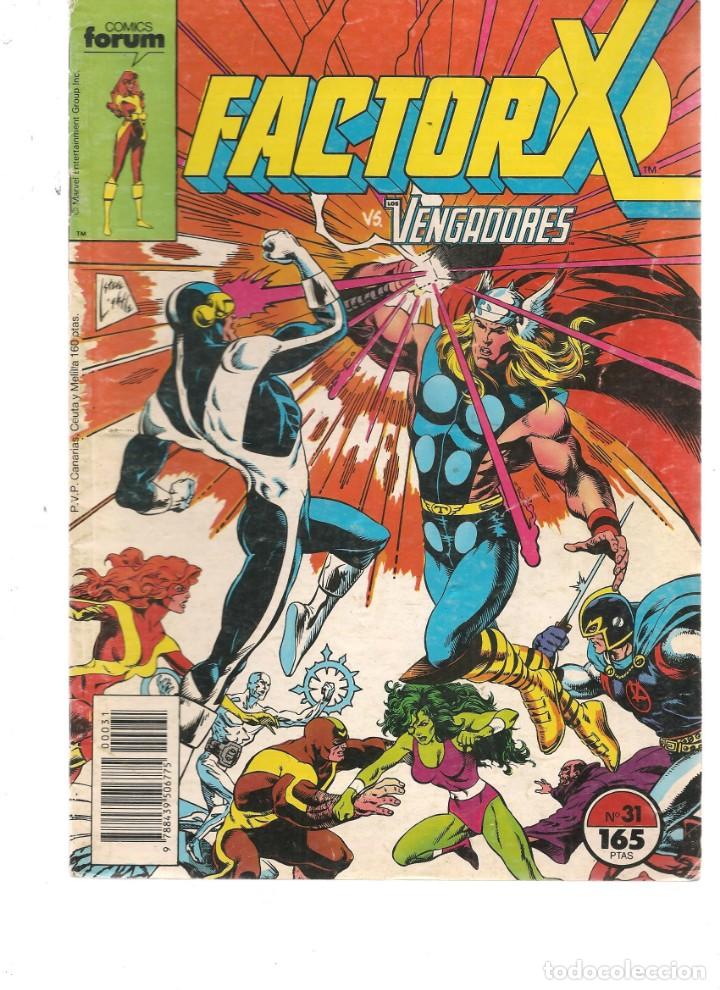 Fumetti: FACTOR X. N&ordm; 31. FORUM (Z/C4)