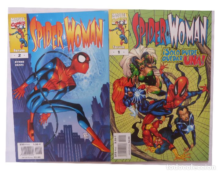 C&oacute;mics: COMICS SPIDER WOMAN,NUMEROS 1 Y 2,MARVEL COMICS,A&Ntilde;O 2000,PLANETA - Foto 1