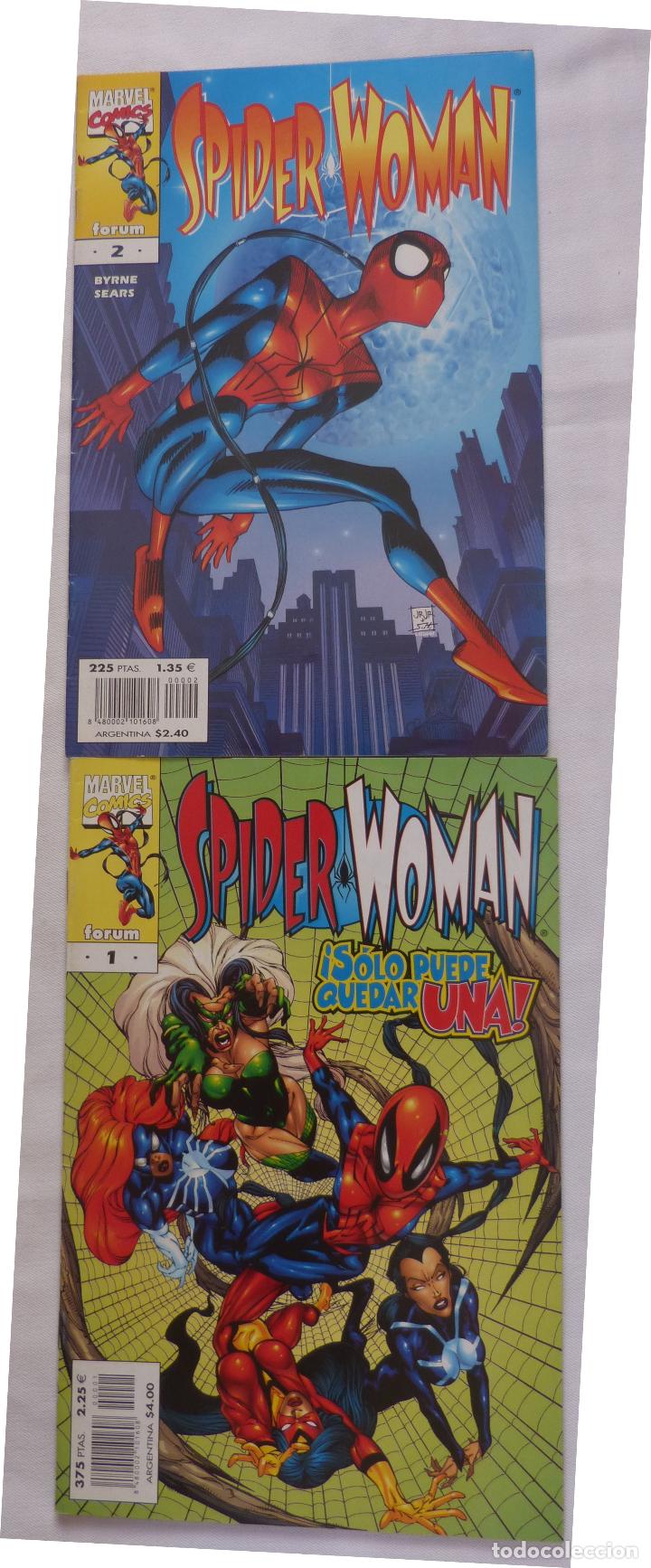 C&oacute;mics: COMICS SPIDER WOMAN,NUMEROS 1 Y 2,MARVEL COMICS,A&Ntilde;O 2000,PLANETA - Foto 5