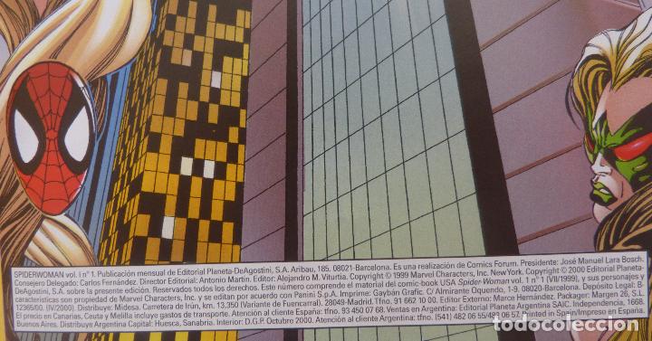 C&oacute;mics: COMICS SPIDER WOMAN,NUMEROS 1 Y 2,MARVEL COMICS,A&Ntilde;O 2000,PLANETA - Foto 7