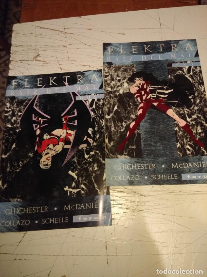 C&oacute;mics: ELEKTRA ( LOTE DE 2 NUMEROS ) NUMEROS UNO Y DOS - Foto 1