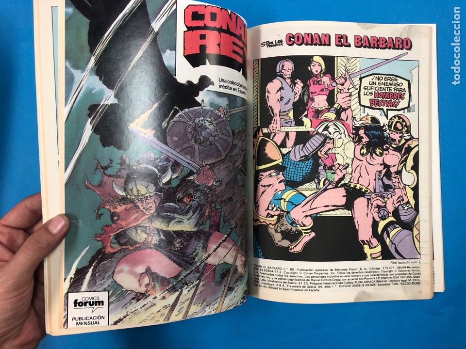 C&oacute;mics: CONAN EL B&Aacute;RBARO RETAPADO DEL 66 al 70 - Foto 4