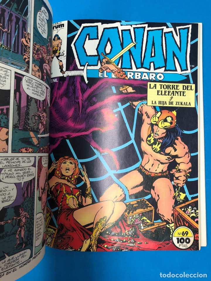 C&oacute;mics: CONAN EL B&Aacute;RBARO RETAPADO DEL 66 al 70 - Foto 5