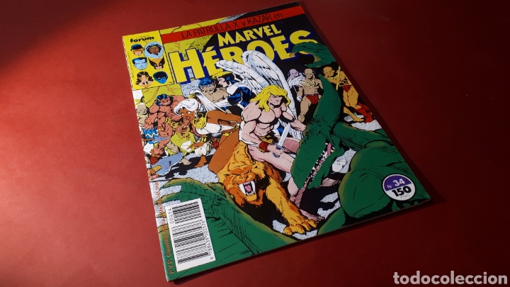 C&oacute;mics: MARVEL HEROES 34 EXCELENTE ESTADO FORUM - Foto 1
