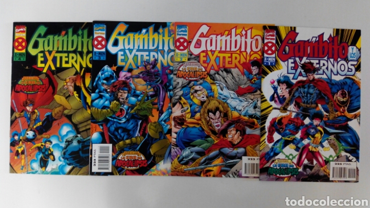 C&oacute;mics: Gambito y los Externos COMPLETA 4 n&uacute;meros 1995 - Foto 1