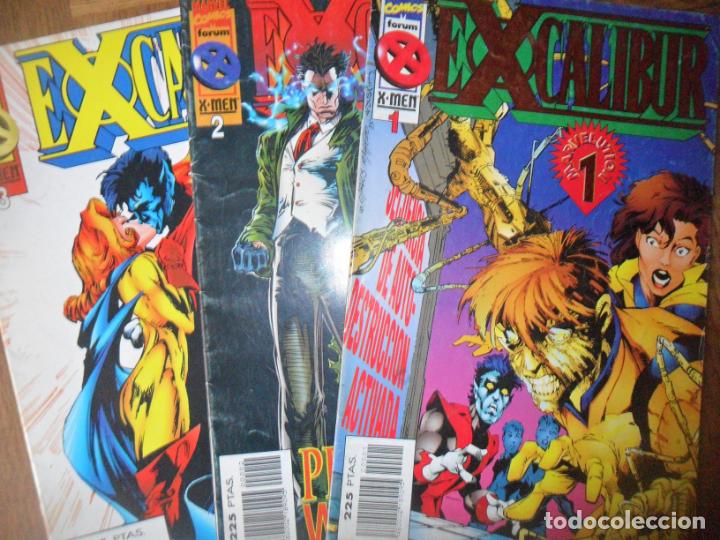 C&oacute;mics: EXCALIBUR V.2 N&ordm; 1, 2 & 3 - WARREN ELLIS- MARVEL COMICS FORUM- - Foto 1