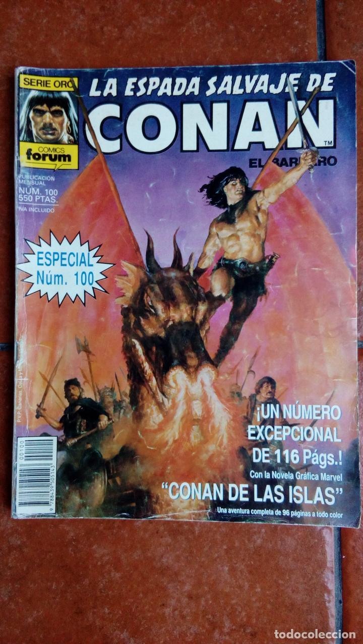 C&oacute;mics: LA ESPADA SALVAJE DE CONAN N&ordm; 100: CONAN DE LAS ISLAS - Foto 1
