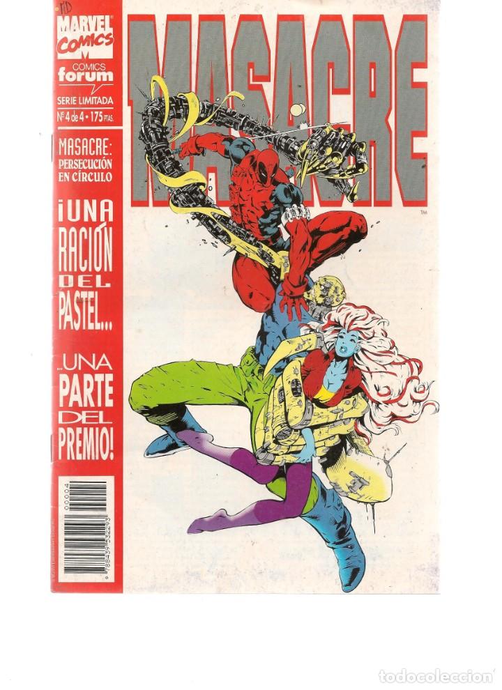 C&oacute;mics: MASACRE. N&ordm; 4 (DE 4). FORUM. (C/A44) - Foto 1