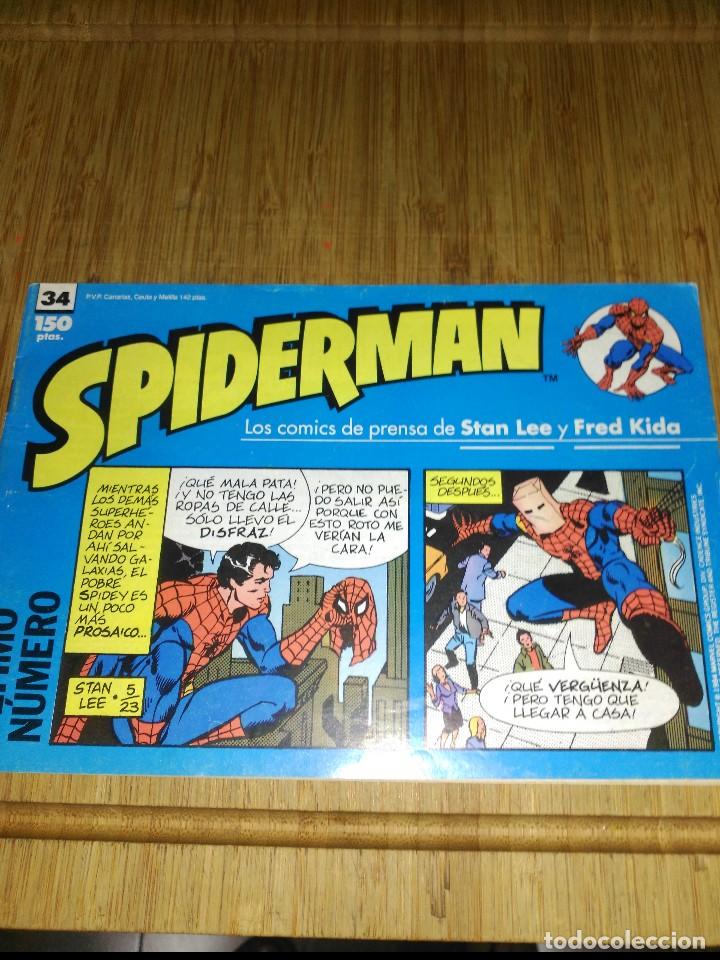 C&oacute;mics: Spiderman Tiras diarias N&ordm; 34 FORUM - Foto 1