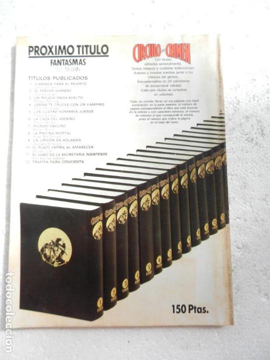 C&oacute;mics: CIRCULO DEL CRIMEN N&ordm; 18 -AMOR EN AMSTERDAM - NICOLAS FREELING. EDICIONES FORUM. - Foto 2