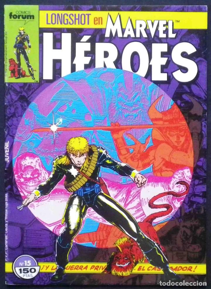 C&oacute;mics: Longshot N&ordm; 15 - Marvel h&eacute;roes - F&oacute;rum impecable - No retapado - Foto 1
