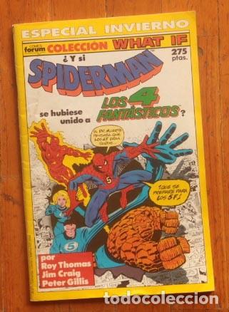 C&oacute;mics: COMIC SPIDERMAN. 4 FANTASTICOS .ESPECIAL INVIERNO - Foto 1
