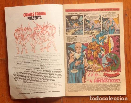 C&oacute;mics: COMIC SPIDERMAN. 4 FANTASTICOS .ESPECIAL INVIERNO - Foto 2