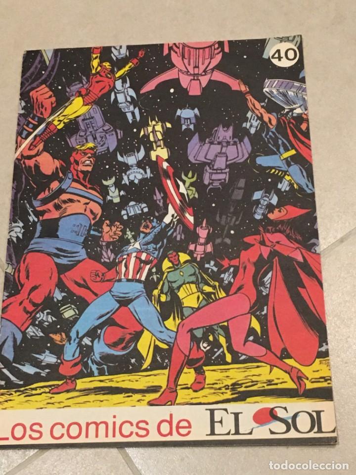 C&oacute;mics: Comics el Sol n&uacute;mero 40. Los Vengadores. - Foto 1