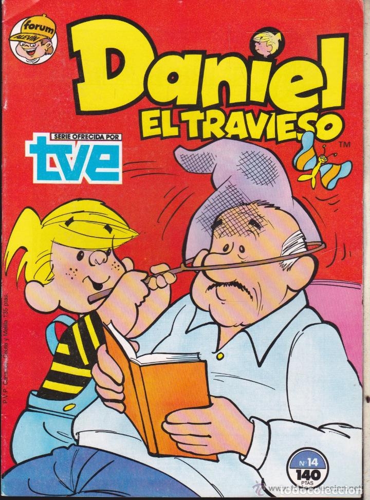 Comics: DANIEL EL TRAVIESO-FORUM- N&ordm; 14 -ORIGINAL COLECCI&Oacute;N-1987+OBRA DE IRANZO- BUENO-ESCASO-LEA-9357