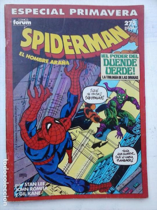 C&oacute;mics: SPIDERMAN ESPECIAL DE PRIMAVERA - FORUM 1990 - Foto 1