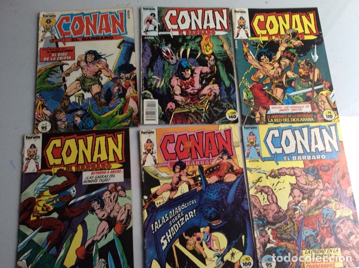 C&oacute;mics: CONAN EL BARBARO 1&ordf; EDICION -LOTE DE 113 EJEMPLARES - Foto 4