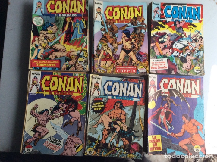 C&oacute;mics: CONAN EL BARBARO 1&ordf; EDICION -LOTE DE 113 EJEMPLARES - Foto 1