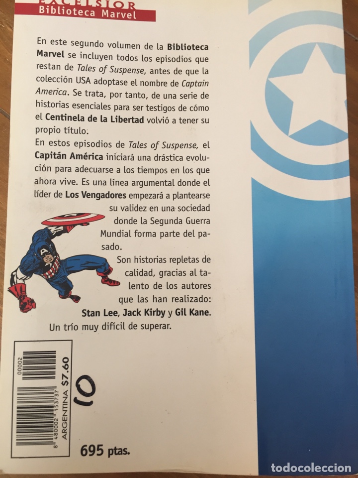 C&oacute;mics: CAPIT&Aacute;N AM&Eacute;RICA. MARVEL C&Oacute;MICS 2 - Foto 2