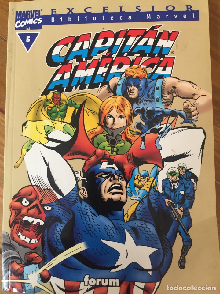 C&oacute;mics: CAPIT&Aacute;N AM&Eacute;RICA. MARVEL c&oacute;mics 5 - Foto 1