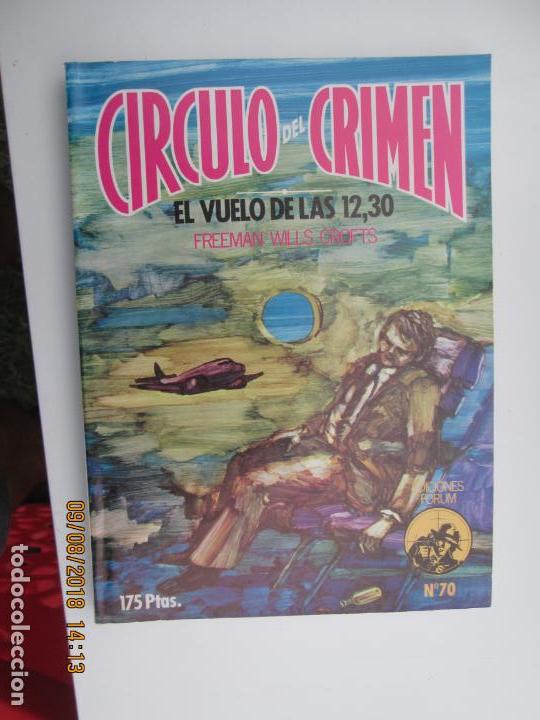 C&oacute;mics: CIRCULO DEL CRIMEN N&ordm; 70 - EL VUELO DE LAS 12.30  - EDICIONES FORUM - Foto 1