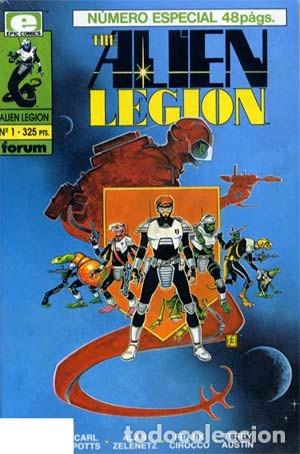 C&oacute;mics: ALIENS LEGIONS. COLECCION COMPLETA DE 11 NUMEROS - Foto 1