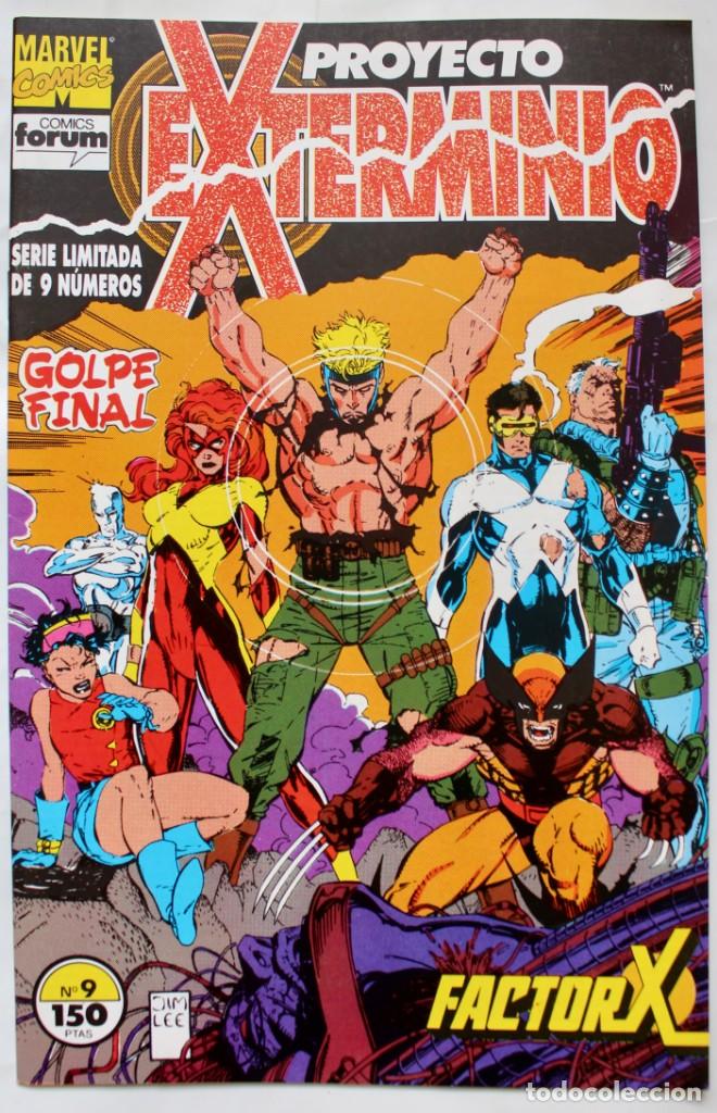 C&oacute;mics: MARVEL COMICS-PROYECTO EXTERMINIO N&ordm; 9 - FACTOR X- 1991-NM - Foto 1