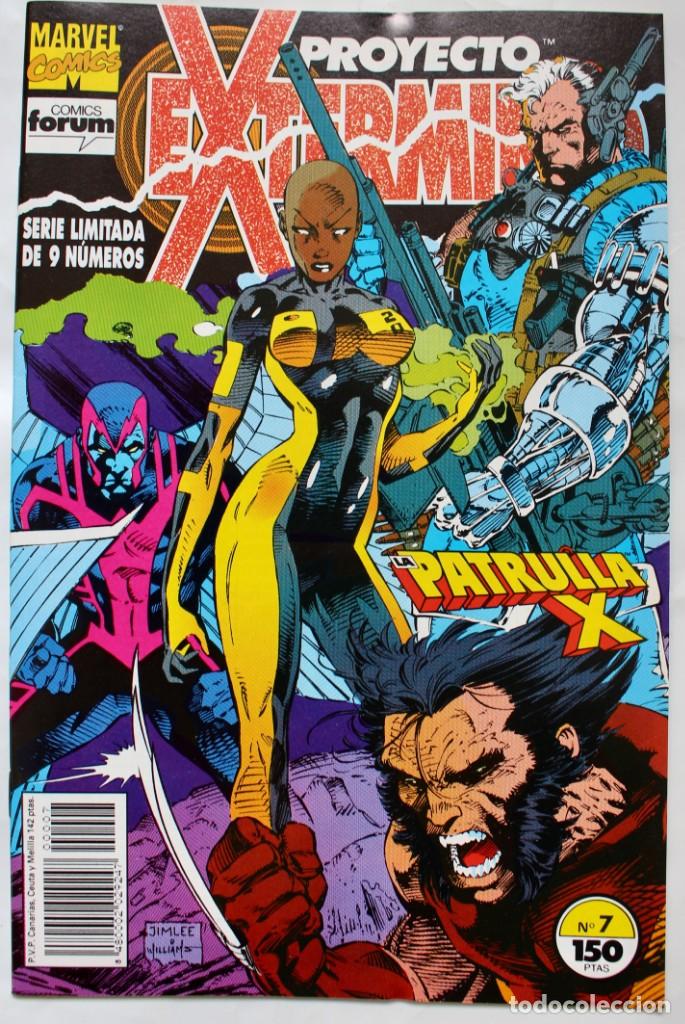 C&oacute;mics: MARVEL COMICS-PROYECTO EXTERMINIO N&ordm; 7 - PATRULLA X - 1991-NM - Foto 1