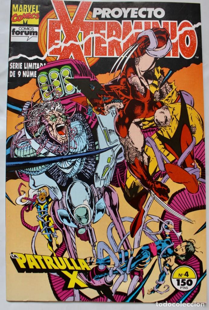 C&oacute;mics: MARVEL COMICS-PROYECTO EXTERMINIO N&ordm; 4 - PATRULLA X - 1992-NM - Foto 1
