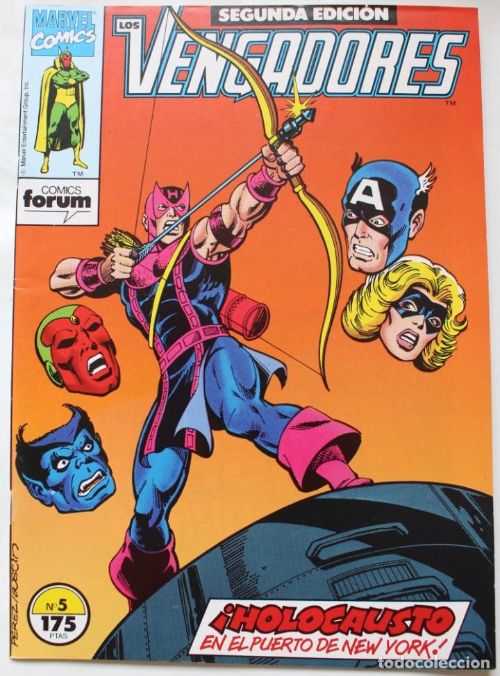 C&oacute;mics: MARVEL COMICS - LOS VENGADORES - N&ordm; 5 1991- NM - Foto 1