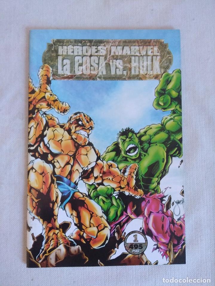 C&oacute;mics: COLECCION HEROES MARVEL/LA COSA vs HULK/FORUM/EXCELENTE ESTADO. - Foto 1