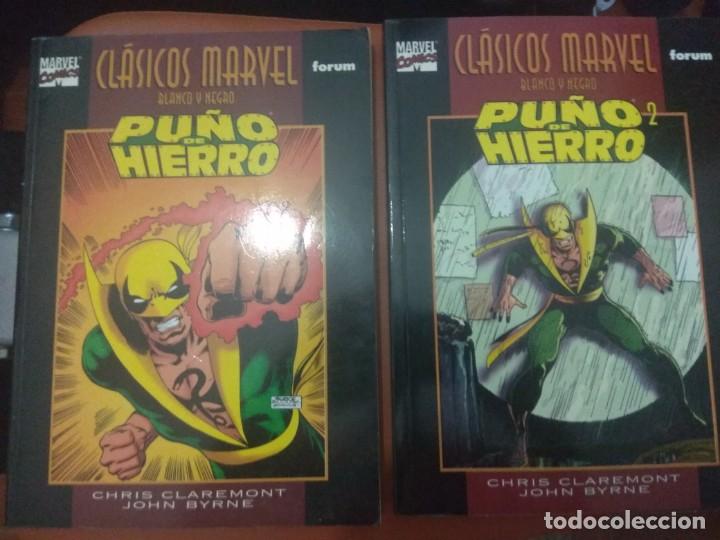 C&oacute;mics: CLASICOS MARVEL PU&Ntilde;O DE HIERRO 1 Y 2 COMPLETA  FORUM - Foto 1