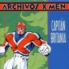 Cómics: ARCHIVOS X MEN: CAPITÁN BRITANIA DE ALAN MOORE Y ALAN DAVIS - FORUM . Lote 134049126