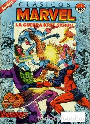 C&oacute;mics: CLASICOS MARVEL. COLECCION COMPLETA DE 40 NUMEROS + 5 EXTRAS - Foto 1