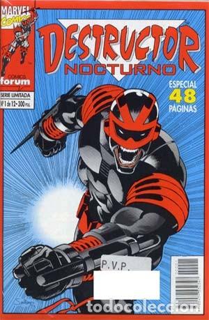 C&oacute;mics: DESTRUCTOR NOCTURNO. COLECCION COMPLETA DE 12 NUMEROS - Foto 1