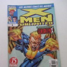 Cómics: X-MEN UNLIMITED -- VOL. 1 - Nº 6 MARVEL FORUM SDX17. Lote 134195634