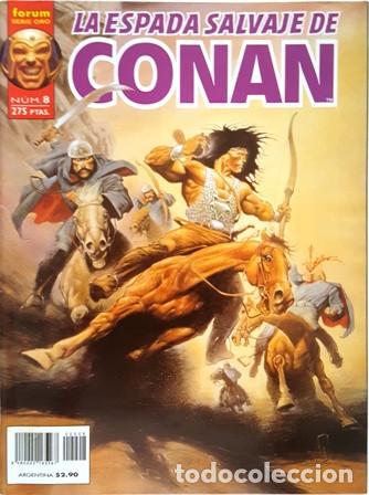 C&oacute;mics: LA ESPADA SALVAJE DE CONAN - N&ordm; 8 - FORUM - SERIE ORO - - Foto 1