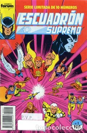C&oacute;mics: ESCUADRON SUPREMO. COLECCION COMPLETA DE 10 NUMEROS - Foto 1