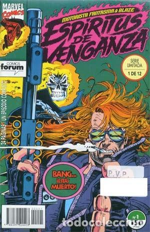C&oacute;mics: ESPIRITUS DE VENGANZA. COLECCION COMPLETA DE 12 NUMEROS - Foto 1