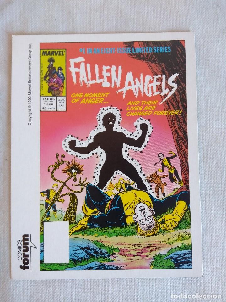 C&oacute;mics: LAMINA/PORTADA COMIC FALLEN ANGELS/FORUM-MARVEL. - Foto 1